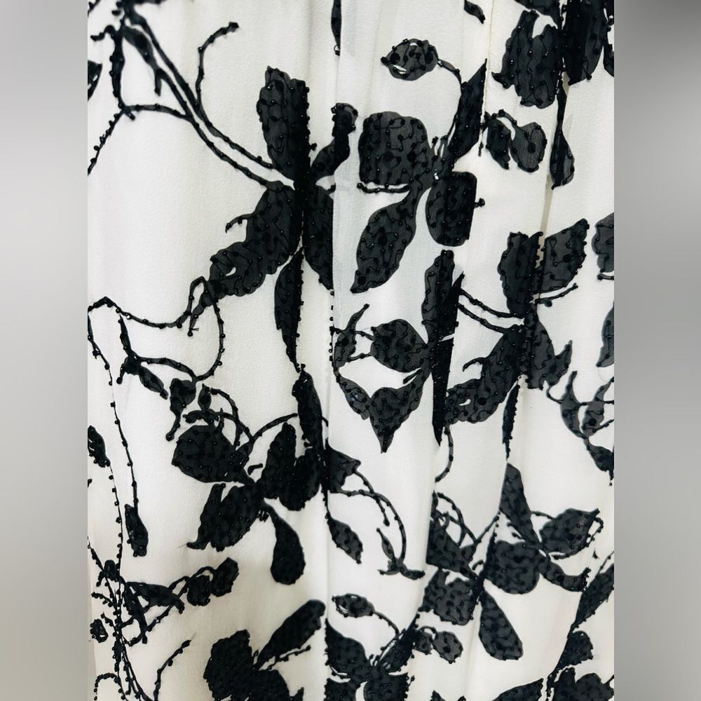 Carmen Marc Valvo Collection luxury formal beaded dress gown p2p 19” 34” long - Picture 4 of 14